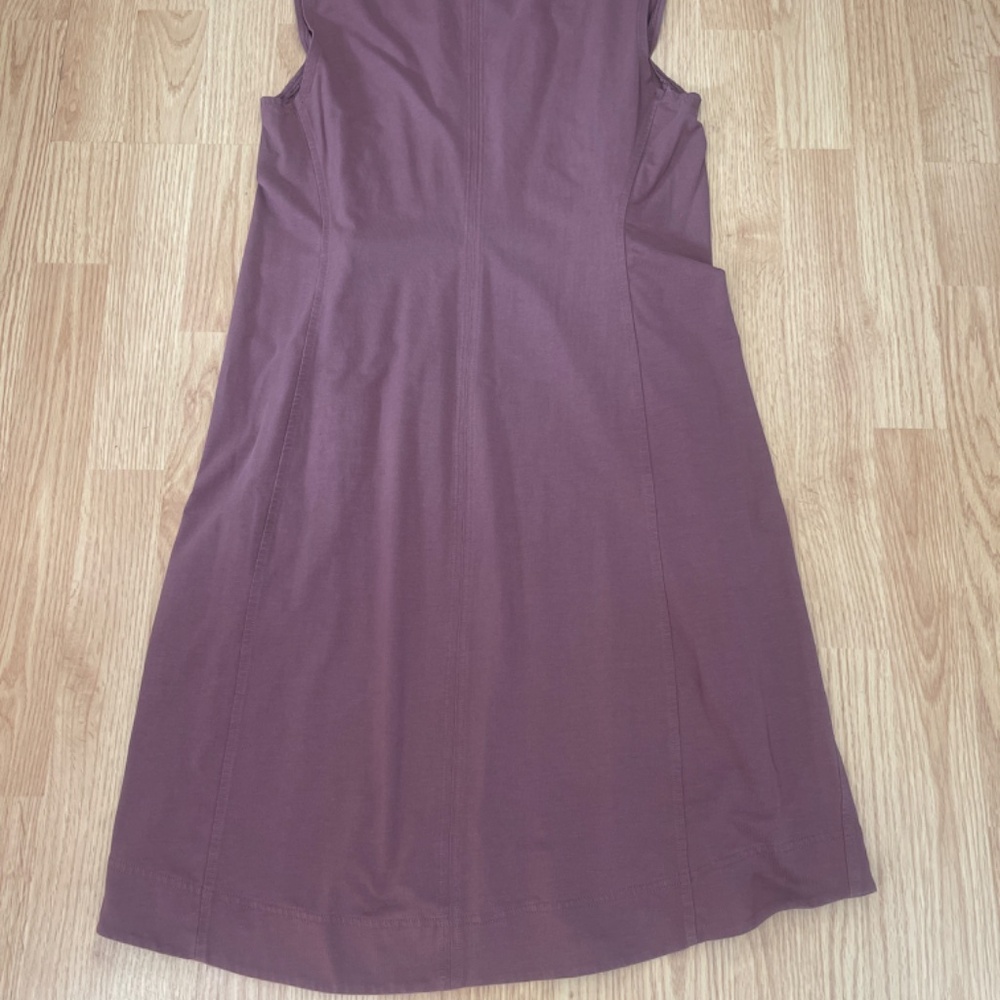 Athleta Del Ray Light Purple Mini Athletic dress mauve pockets Size Medium - Picture 9 of 10